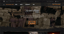 Desktop Screenshot of lifeisfeudal.com